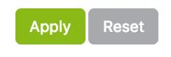 Apply and Reset buttons at the bottom of the Centreon widget preferences window