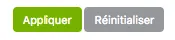 Boutons « Appliquer » et « Réinitialiser » de la fenêtre de préférences d'un widget Centreon