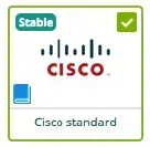 Plugin Pack Cisco standard marqué comme installé dans le gestionnaire, avec l'icône du guide de déploiement