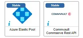 Les 2 connecteurs corrigés en décembre 2024 : Azure Elastic Pool et Commvault Commserve Rest API