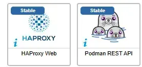Les 2 nouveaux connecteurs de supervision de février 2025, marqués Stable : HAProxy Web et Podman REST API