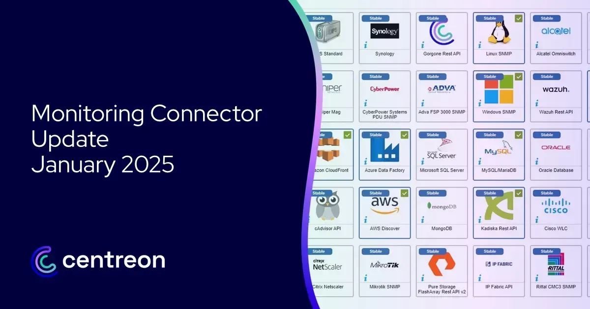 Monitoring Connector Update – January 2025