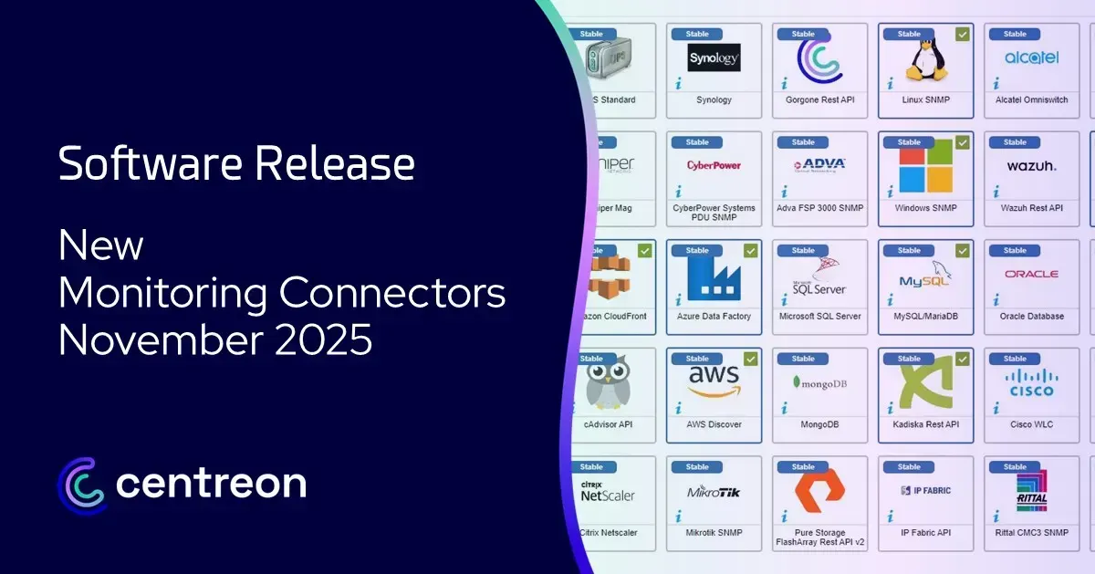 New Monitoring Connectors – November 2025