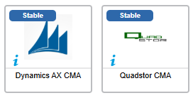 2 new Centreon monitoring connectors in August 2026, both Stable: Dynamics AX CMA and Quadstor CMA