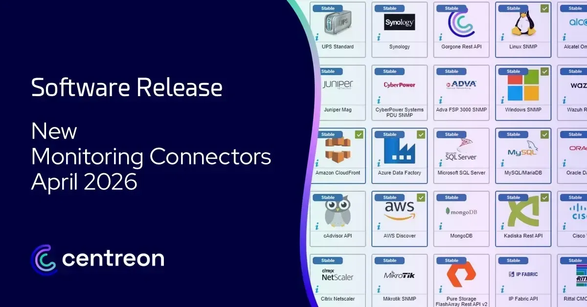 Monitoring Connector Update – April 2026