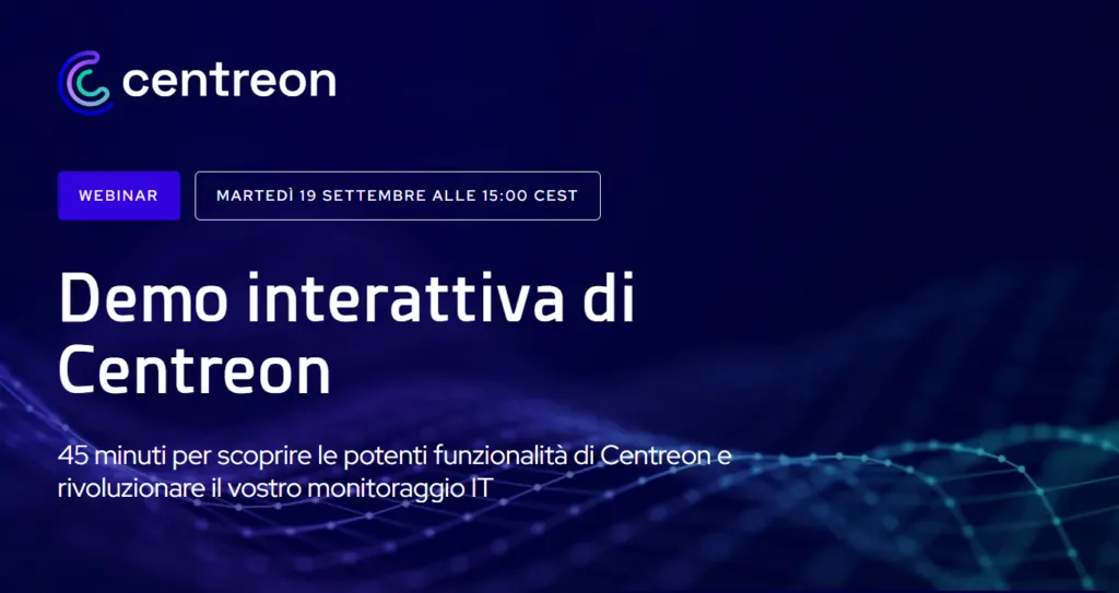 Demo Interattiva di Centreon